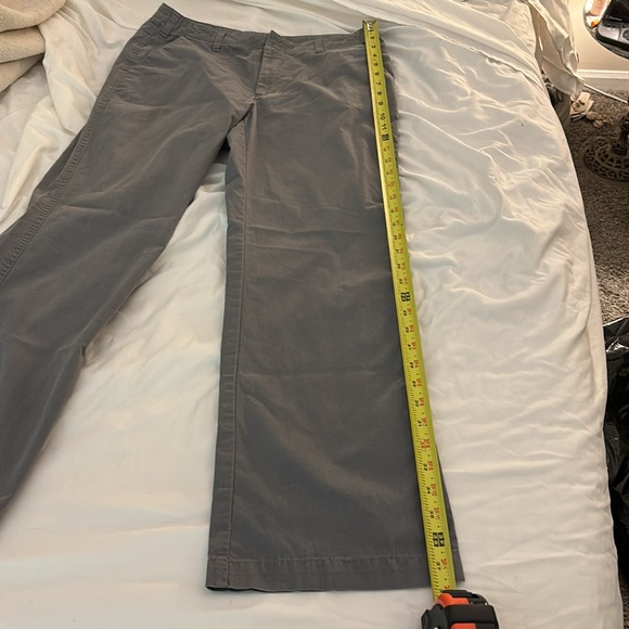 Old Navy, girls pants, color, gray size 8 no snap or buttons Velcro - Picture 2 of 12